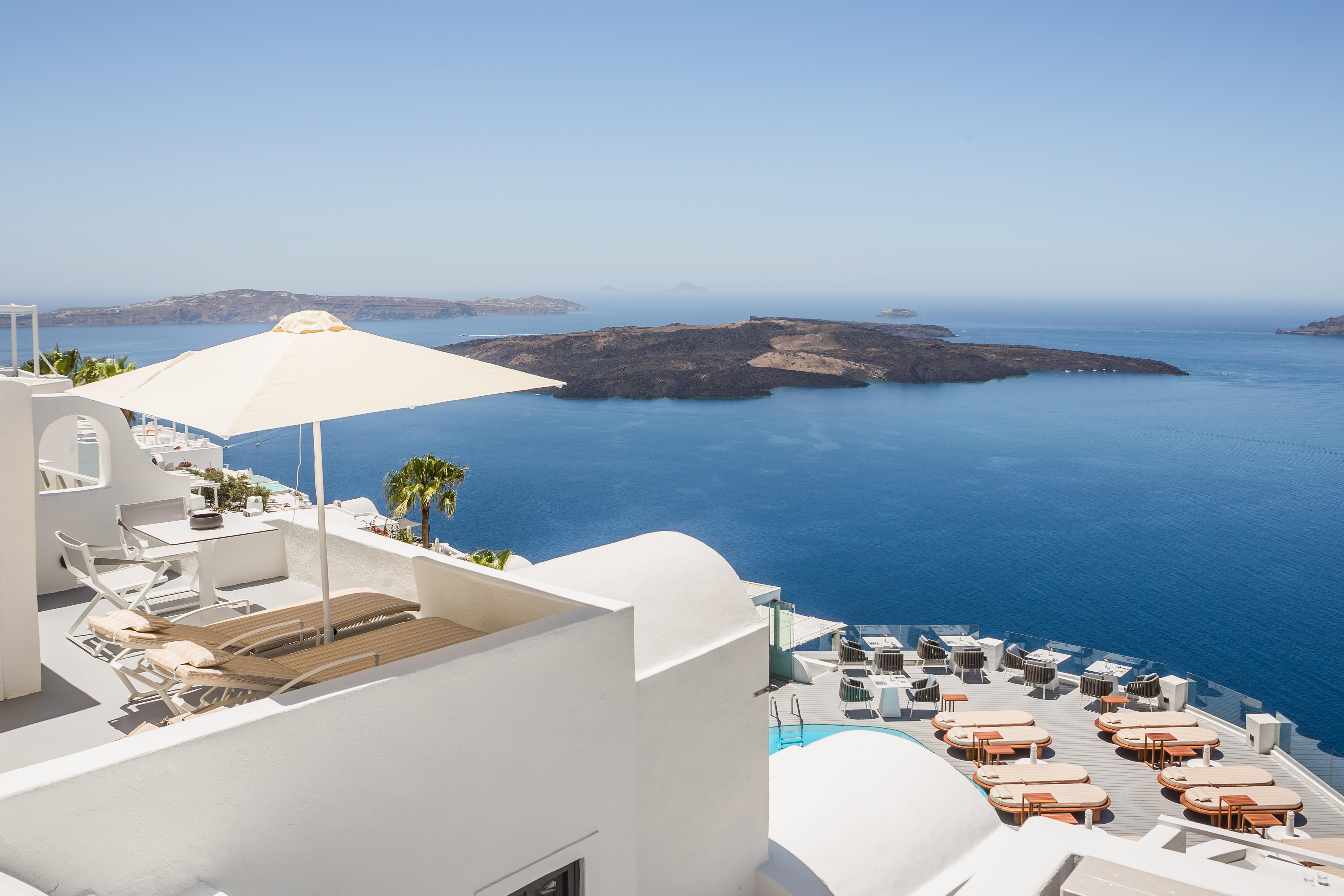 Sun Rocks Boutique Hotel (Adults Only) Firostefani Dış mekan fotoğraf