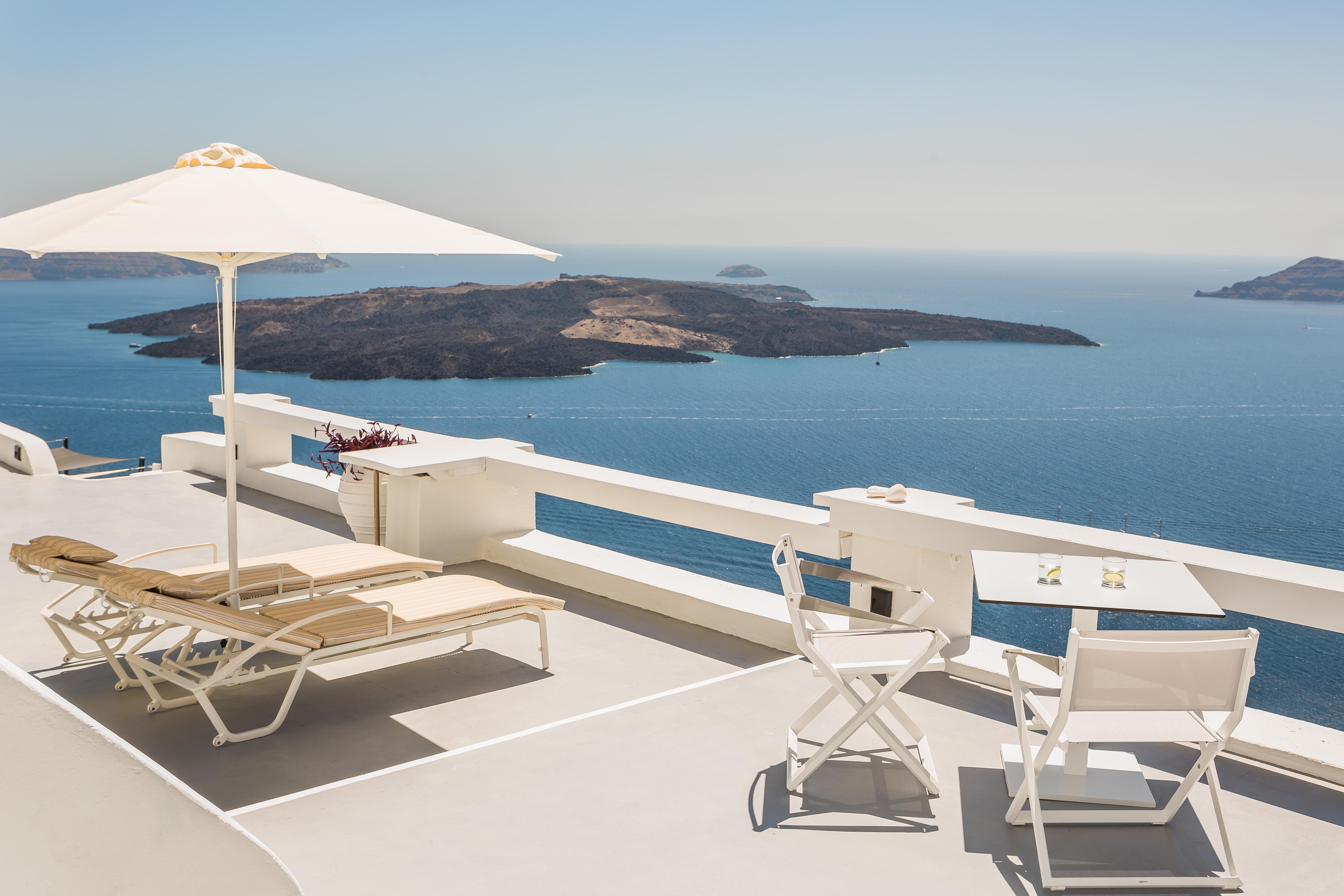 Sun Rocks Boutique Hotel (Adults Only) Firostefani Dış mekan fotoğraf