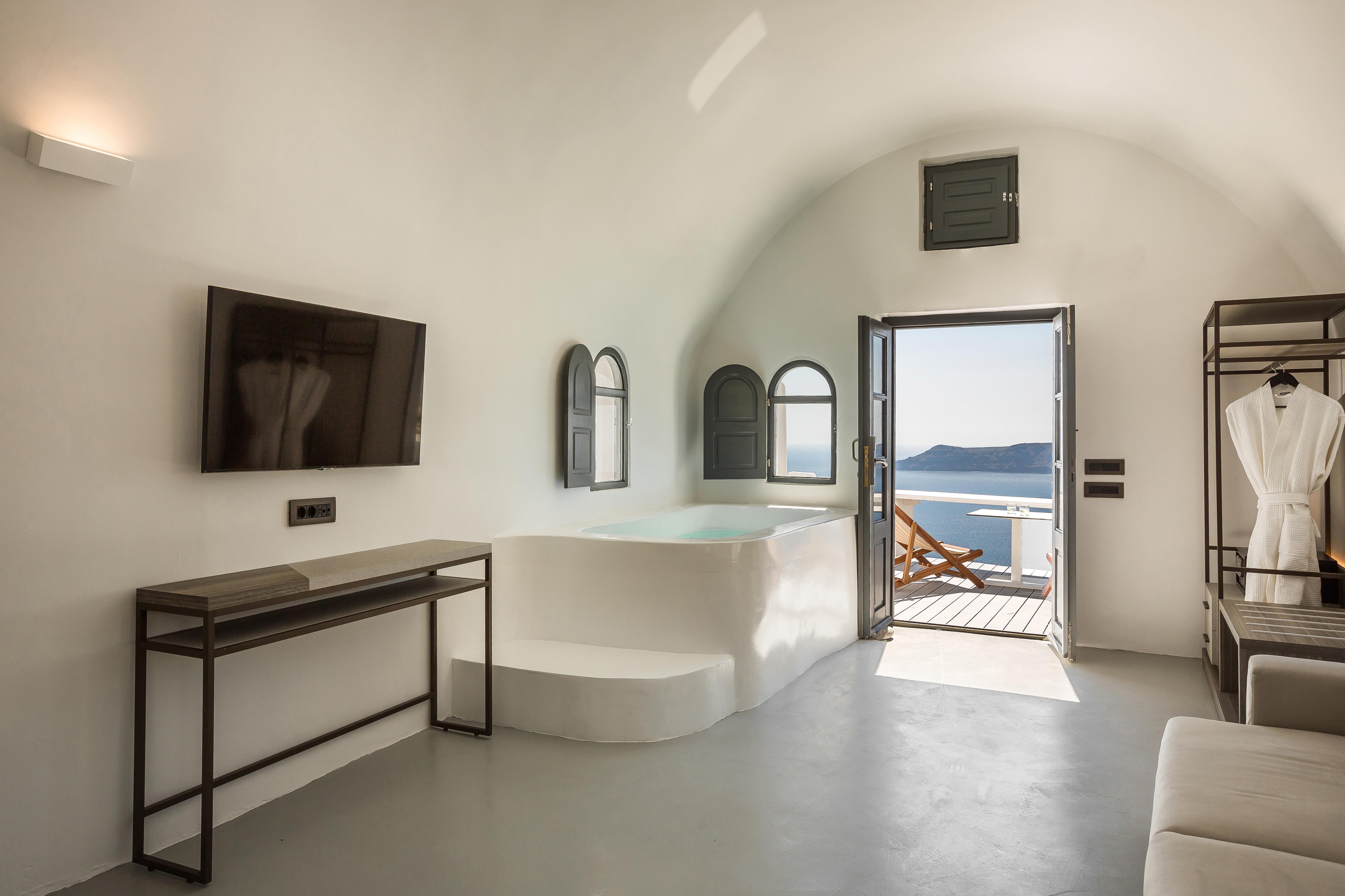 Sun Rocks Boutique Hotel (Adults Only) Firostefani Dış mekan fotoğraf