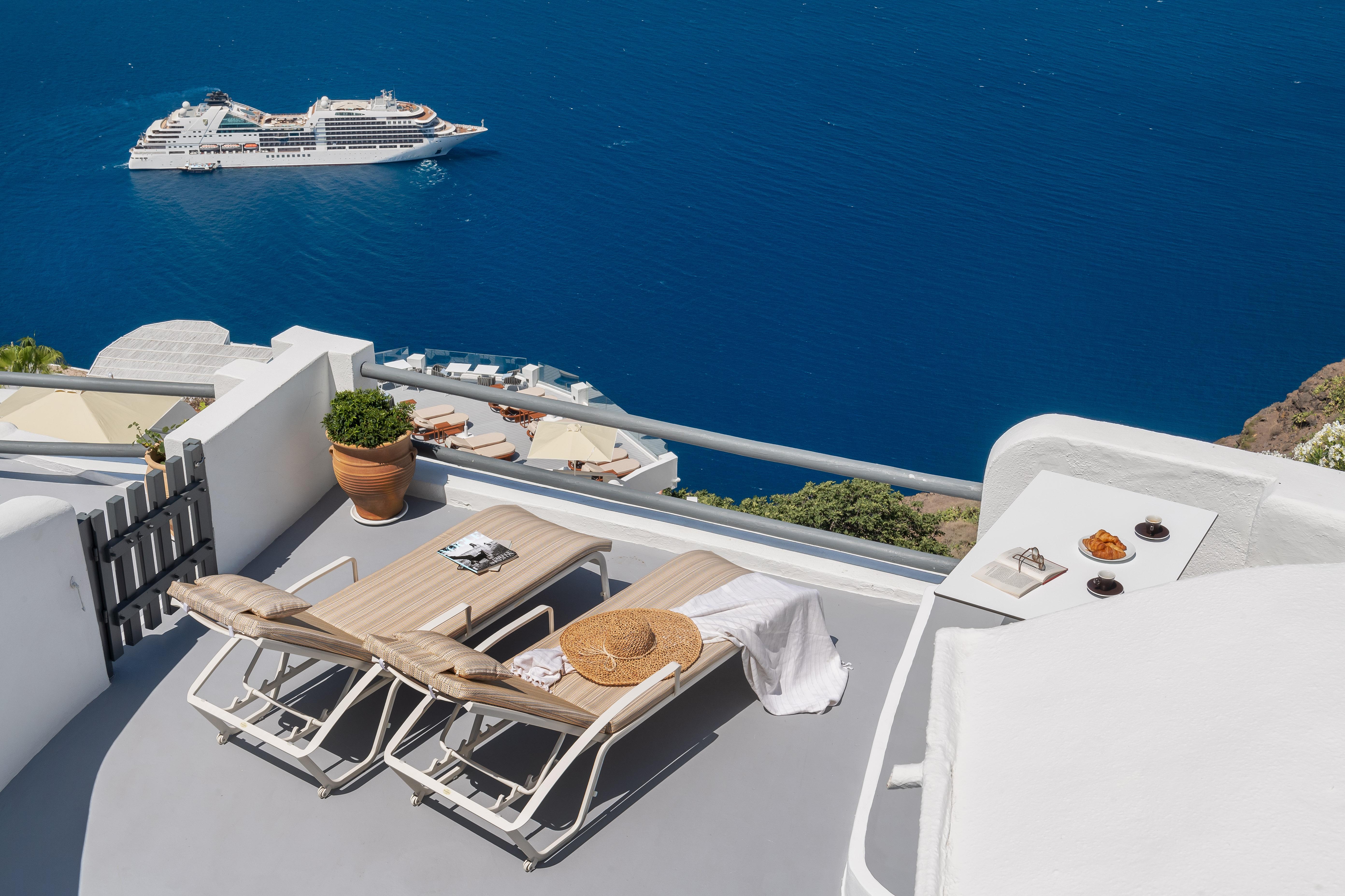 Sun Rocks Boutique Hotel (Adults Only) Firostefani Dış mekan fotoğraf