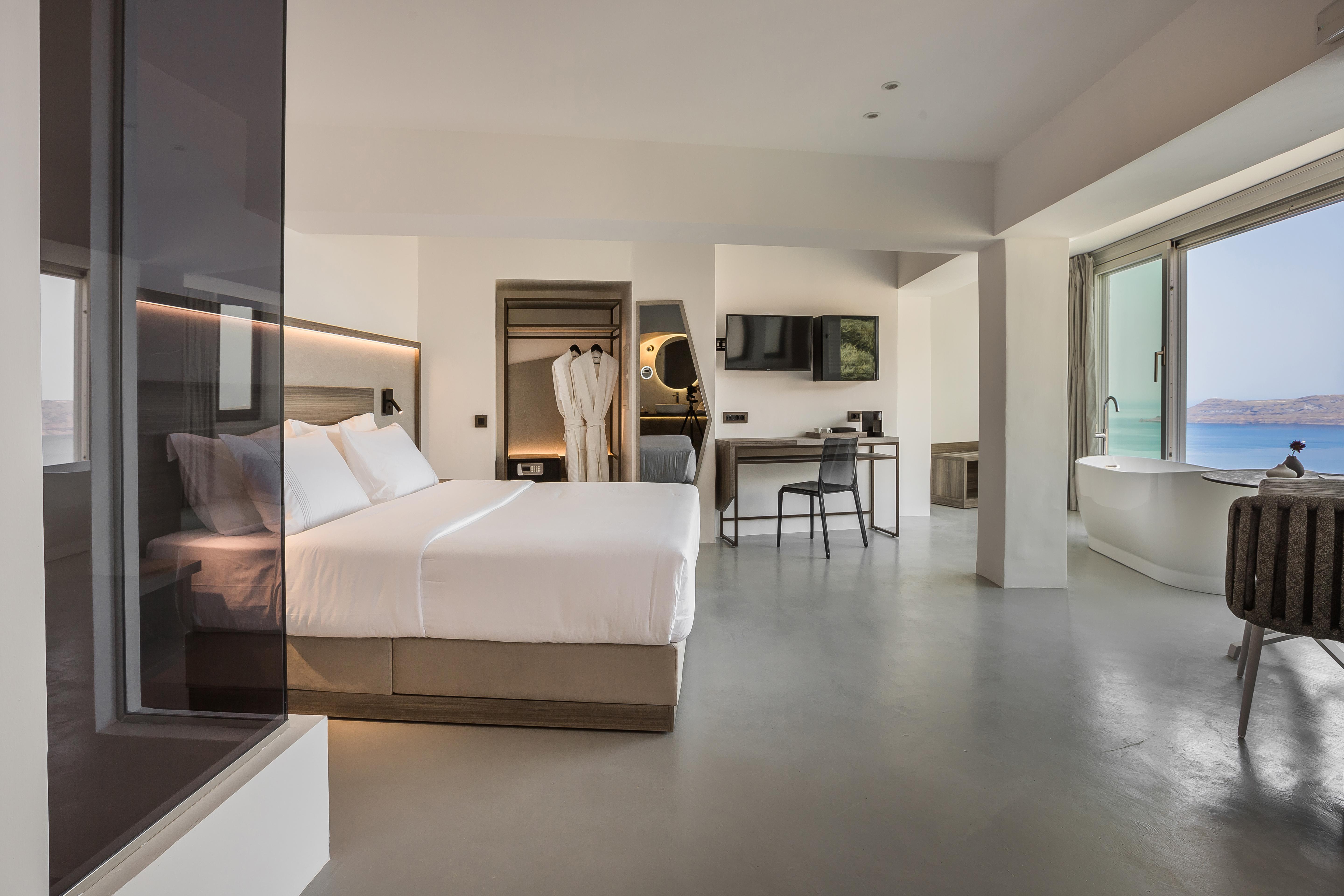 Sun Rocks Boutique Hotel (Adults Only) Firostefani Dış mekan fotoğraf