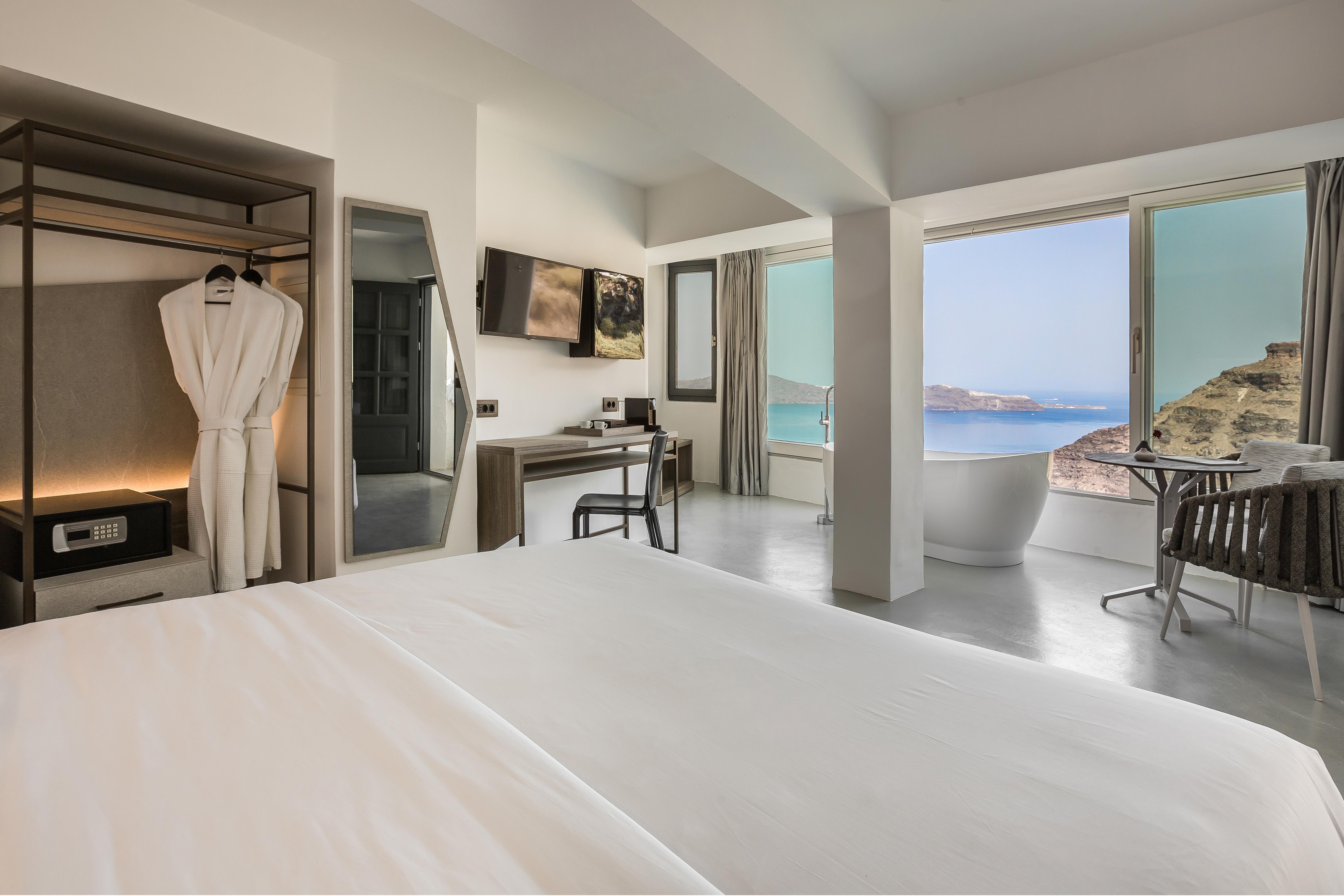 Sun Rocks Boutique Hotel (Adults Only) Firostefani Dış mekan fotoğraf