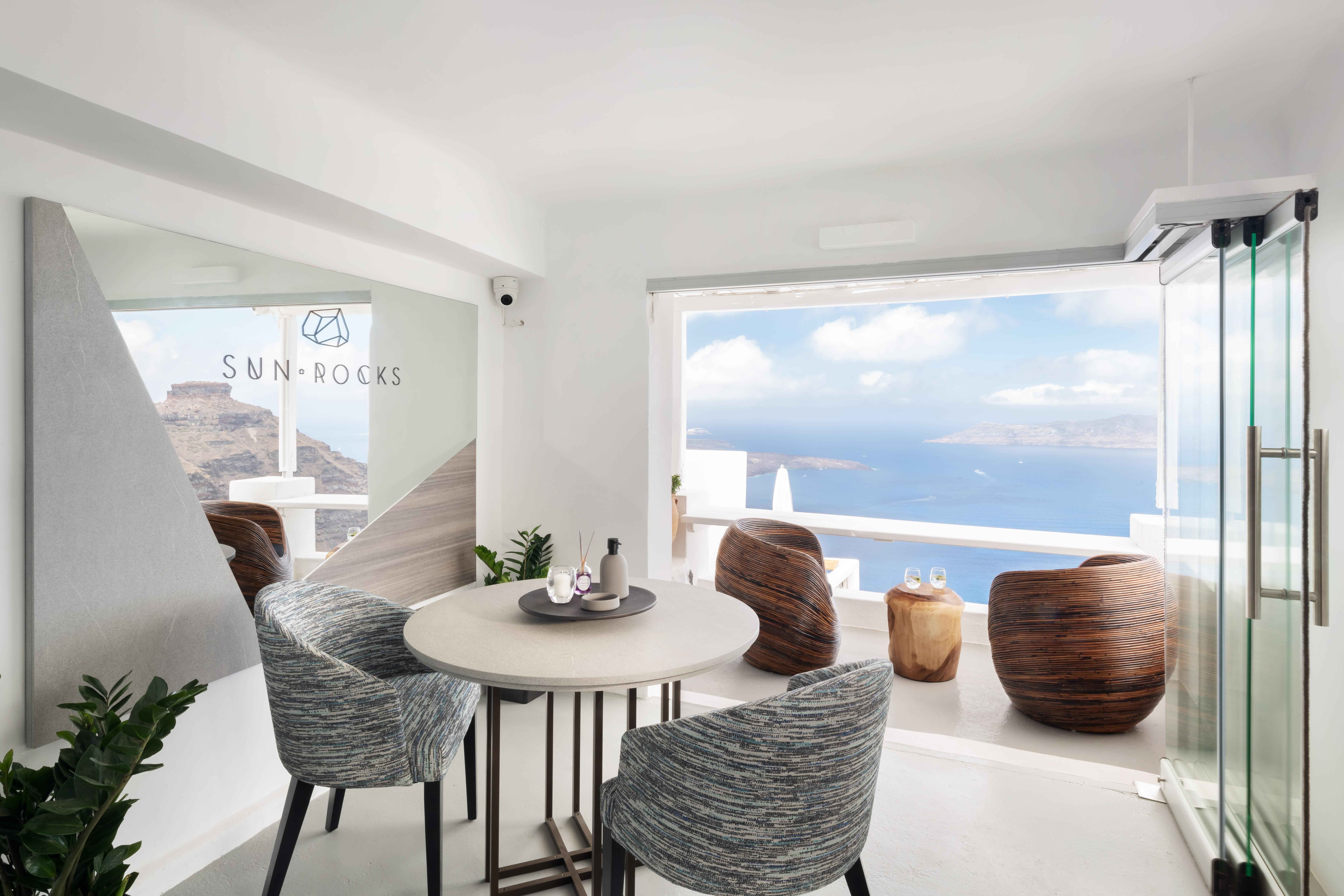Sun Rocks Boutique Hotel (Adults Only) Firostefani Dış mekan fotoğraf