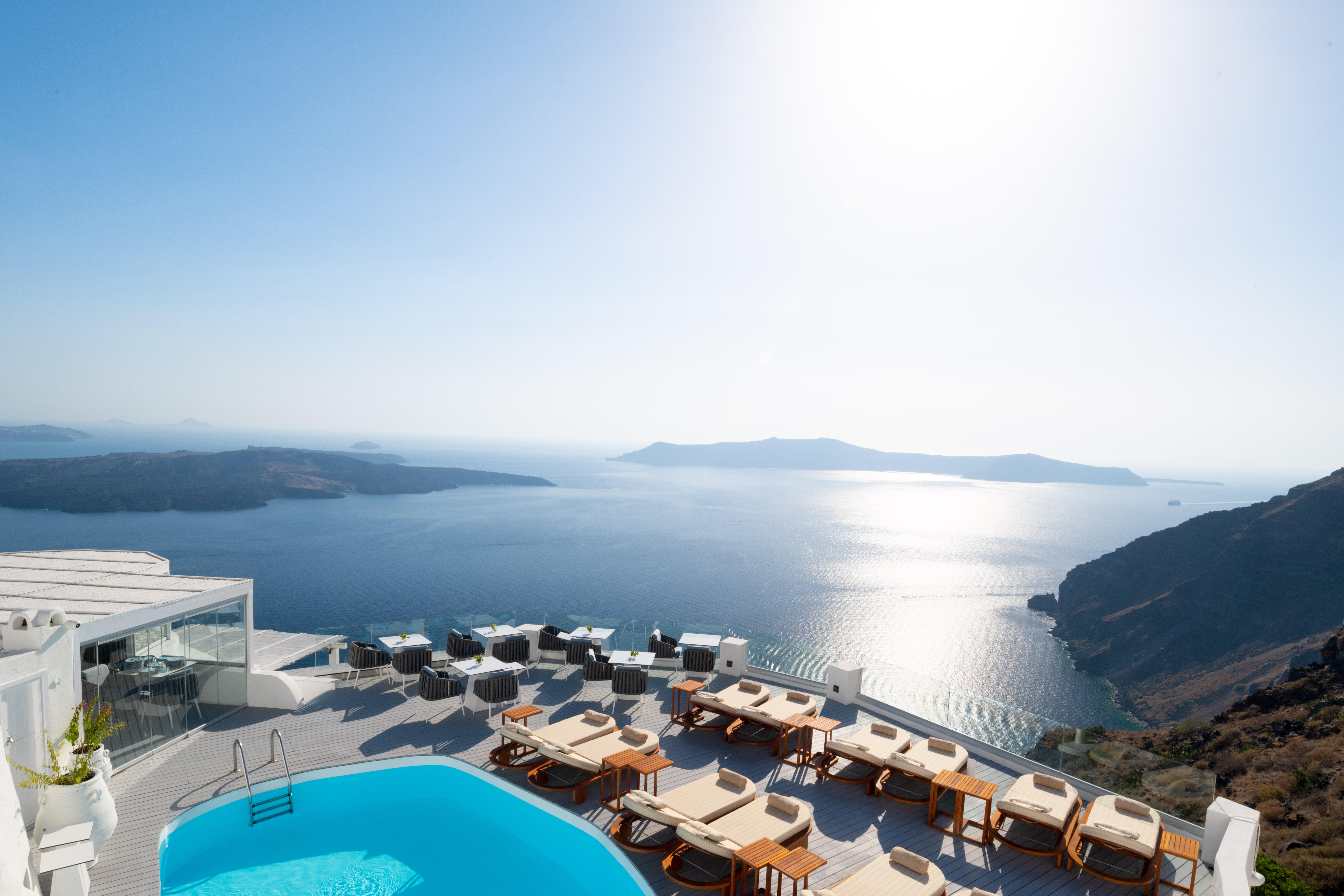Sun Rocks Boutique Hotel (Adults Only) Firostefani Dış mekan fotoğraf