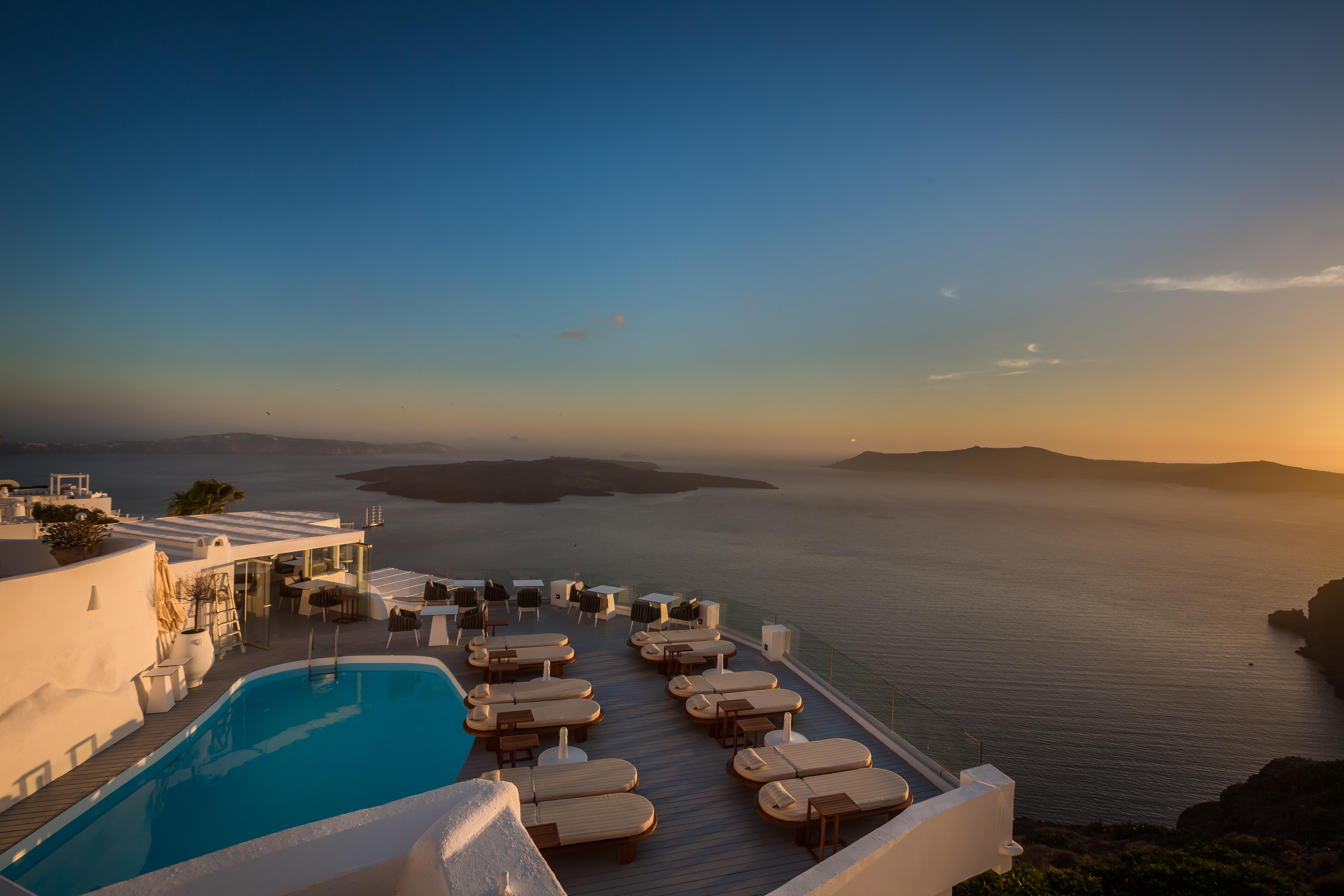 Sun Rocks Boutique Hotel (Adults Only) Firostefani Dış mekan fotoğraf